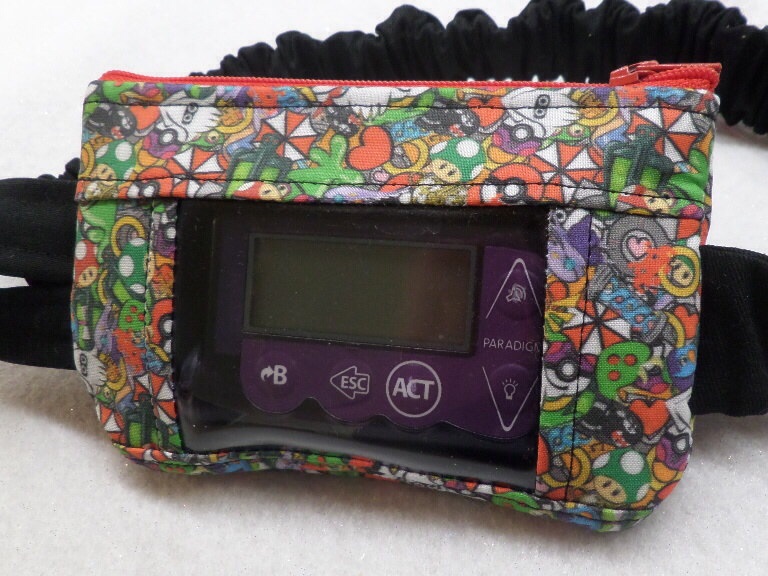 Gaming Toss Insulin Pump Case Pouch For Children