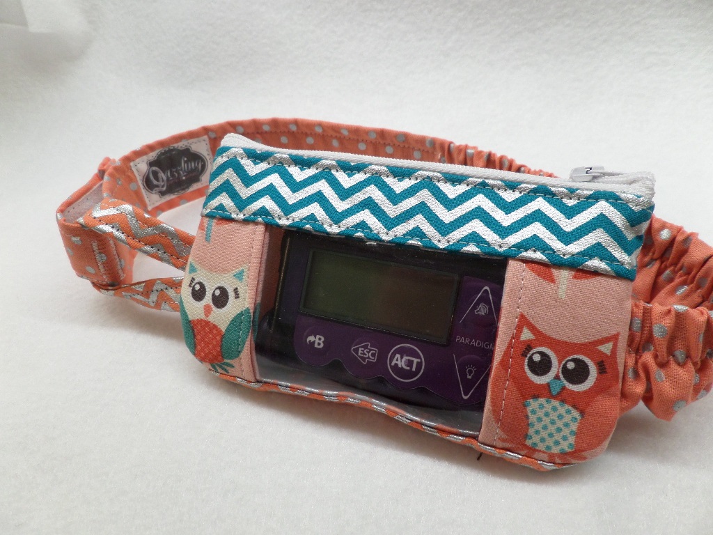 Owls Window Insulin Pump Pouch Case - Click Image to Close