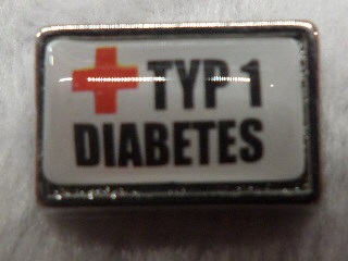 Type 1 Diabetes Charm for Floating Locket