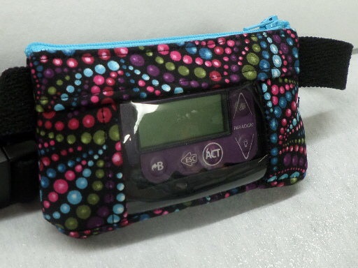 Colorful Beads Insulin Pump Dexcom Iphone Pouch Case