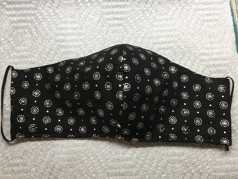 Black Sundial face mask - $11.99 : Dazzling Pump Pouches